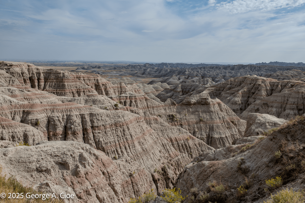 "Ruins of the Ancient Sea" Badlands