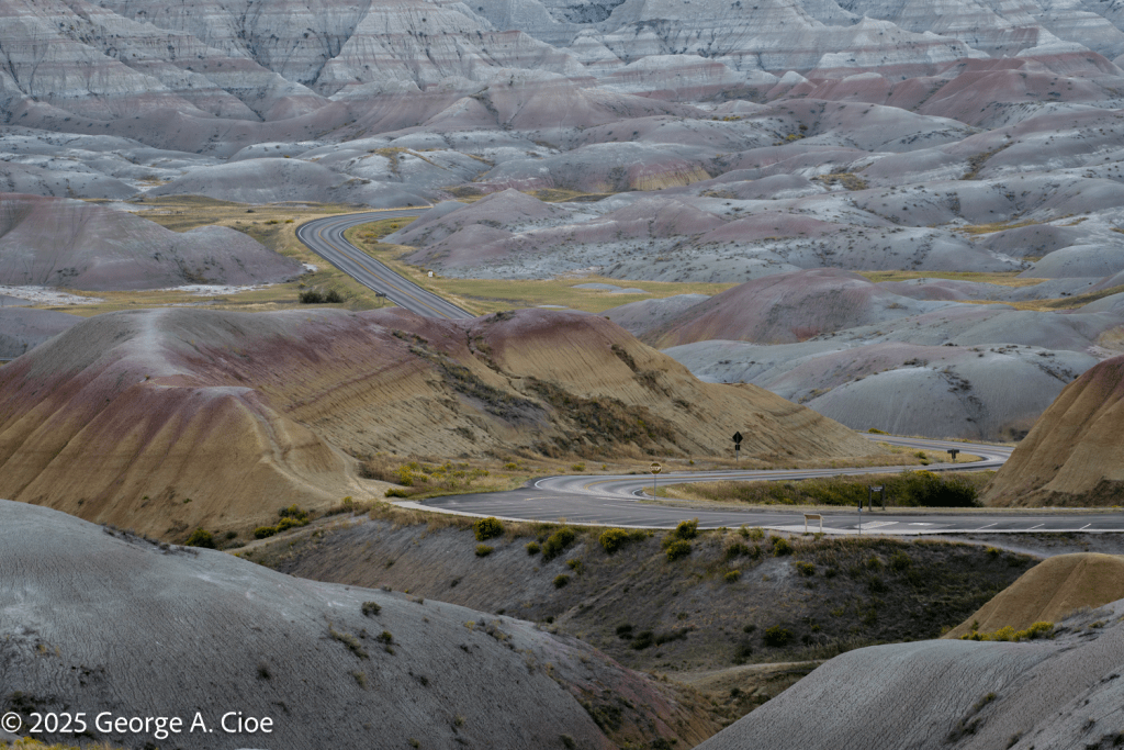 "Land of a Thousand Colors" Badlands