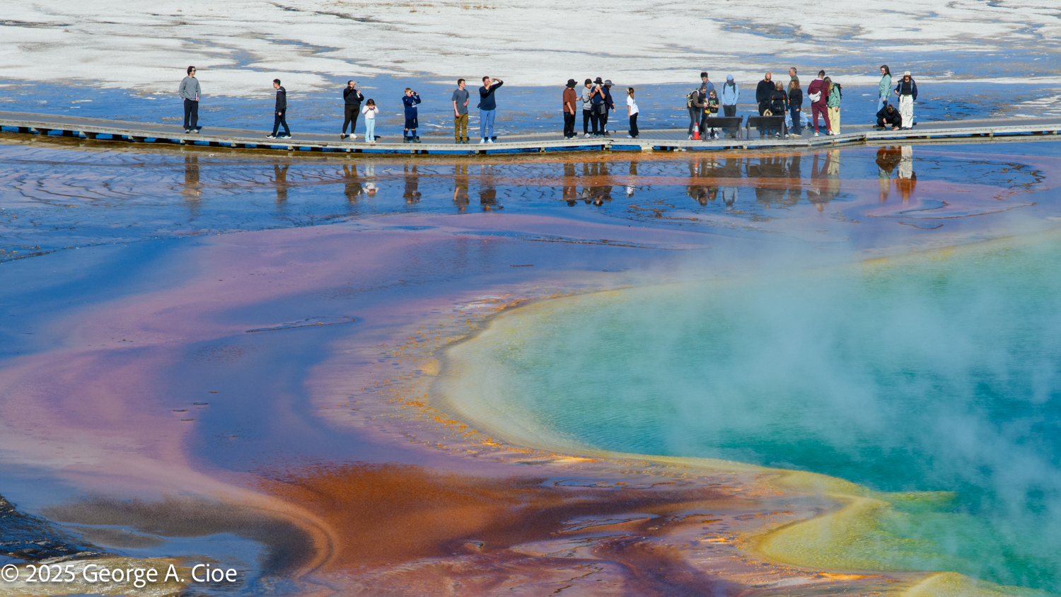 Photography Expressions in Extreme Environments of Yellowstone