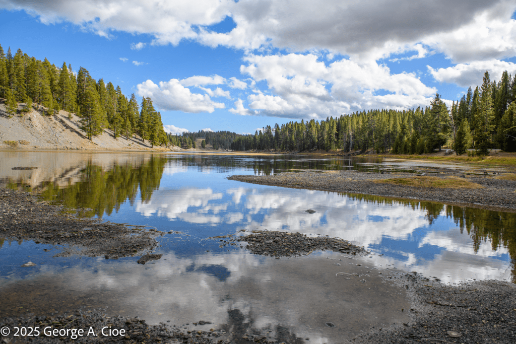 "Swimming Clouds" Yellowstone National Park