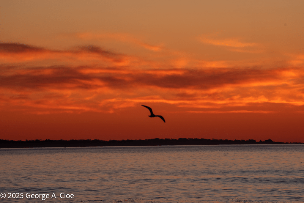 Sunset at Narragansett Beach
