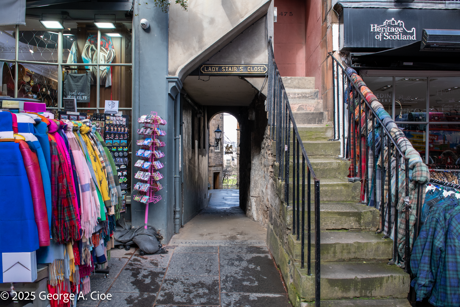 Lady Stairs Close – A Walk Through Time and Romance
