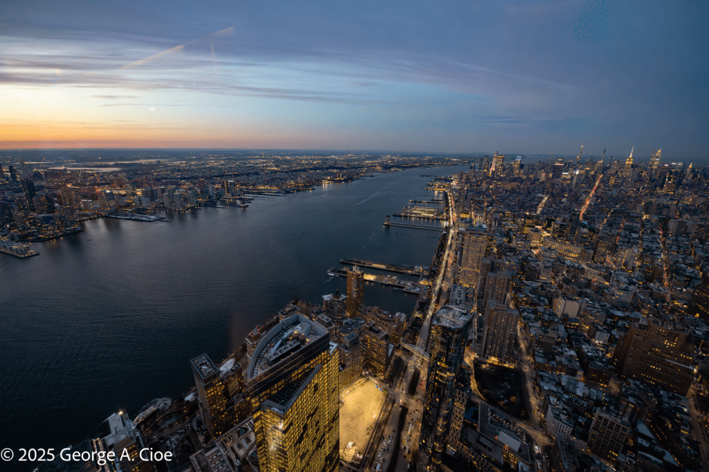 "Lower Manhattan at Blue Hour"