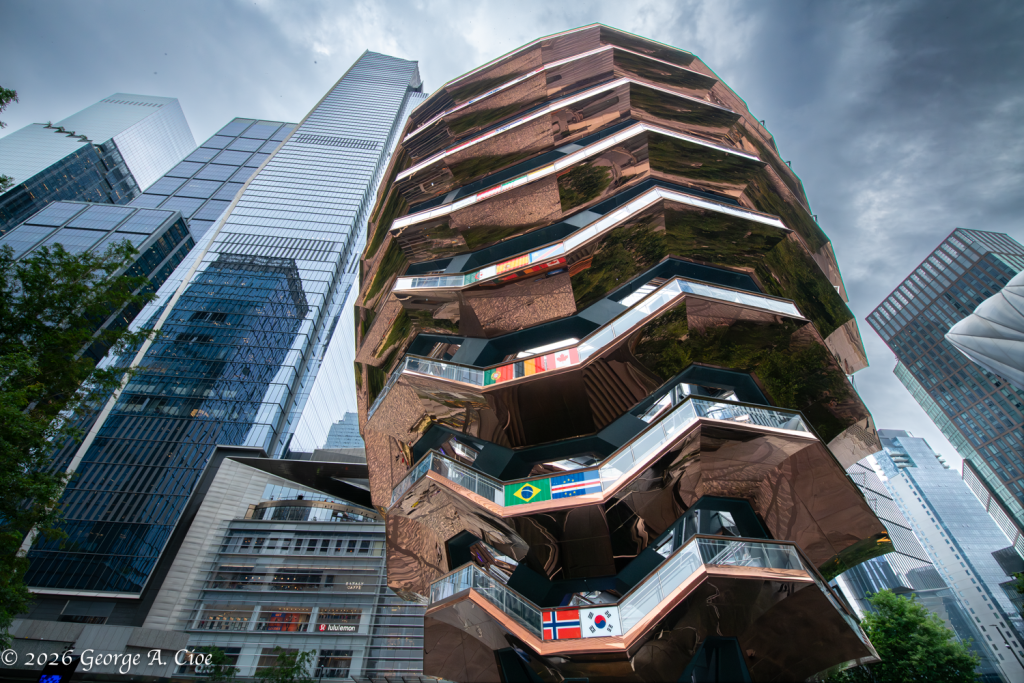 "Bronze Against the Storm" The Vessel - Hudson Yards