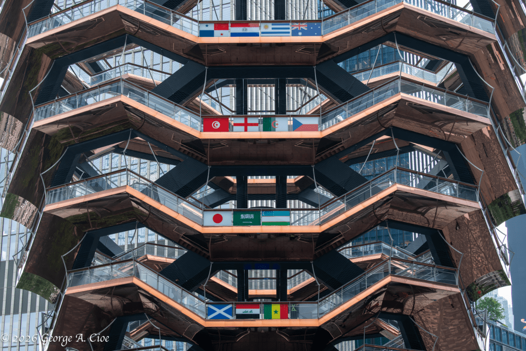 "Flags of the World" Hudson Yards