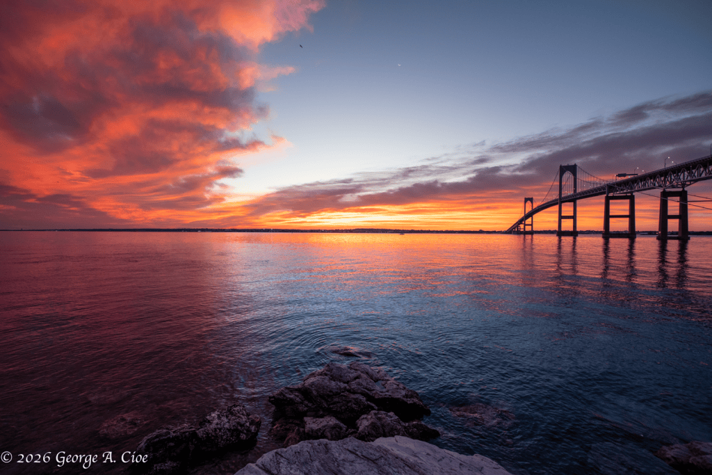 "At the Apex" Claiborne Pell Newport Bridge