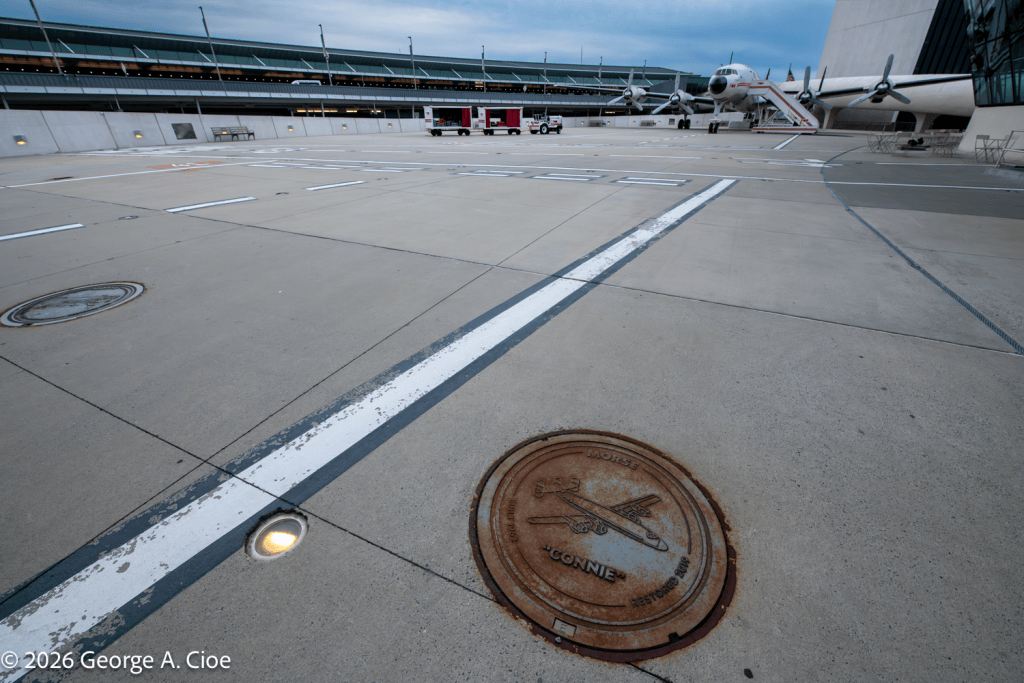 "A Line Through Time" Lockheed Constellation