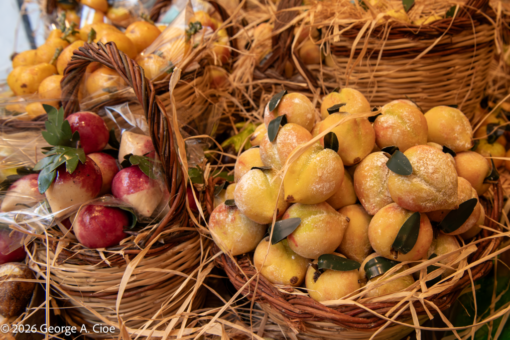 "Peaches Perfected by Hand" Forno Laboratorio Dolciario, Palermo, Sicily