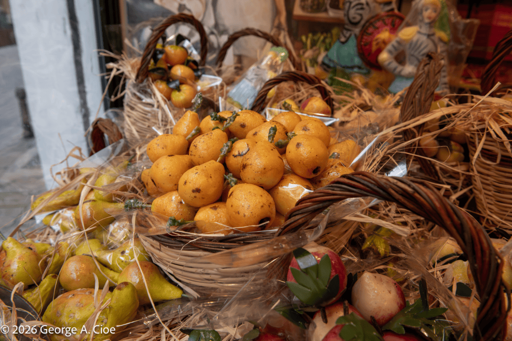 "A Basket of Beautiful Deceptions" Forno Laboratorio Dolciario, Palermo, Sicily